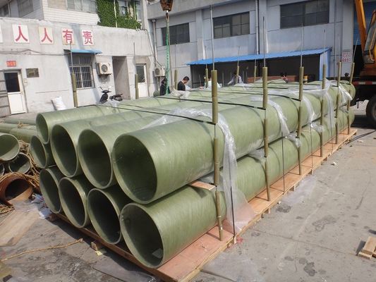ソケット接続 FRPパイプ長さ 1m-12m 圧力 50PSI-150PSI