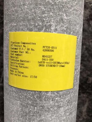 OEM FRP フレンジ ANSI 標準とボルト接続