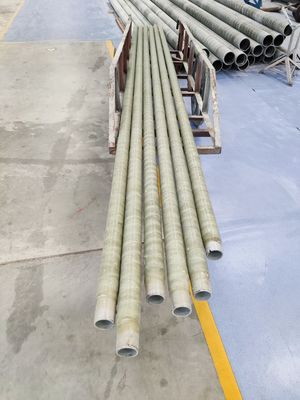 2mm厚のガラス強化パイプ 化学および石油化学産業用
